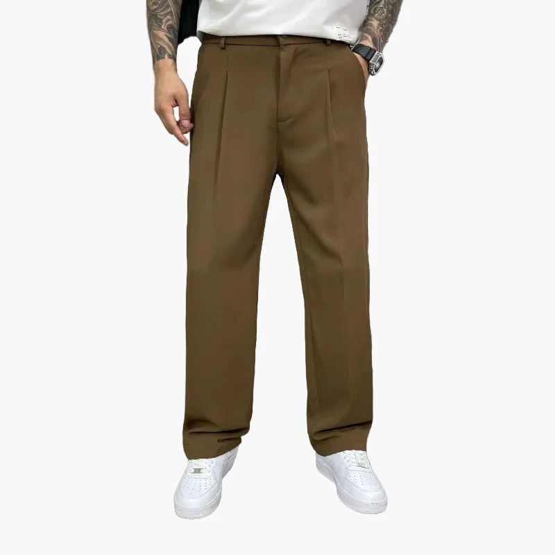 Pantalon large homme style urbain élégant – Coupe ample tendance pour look moderne - Image 7