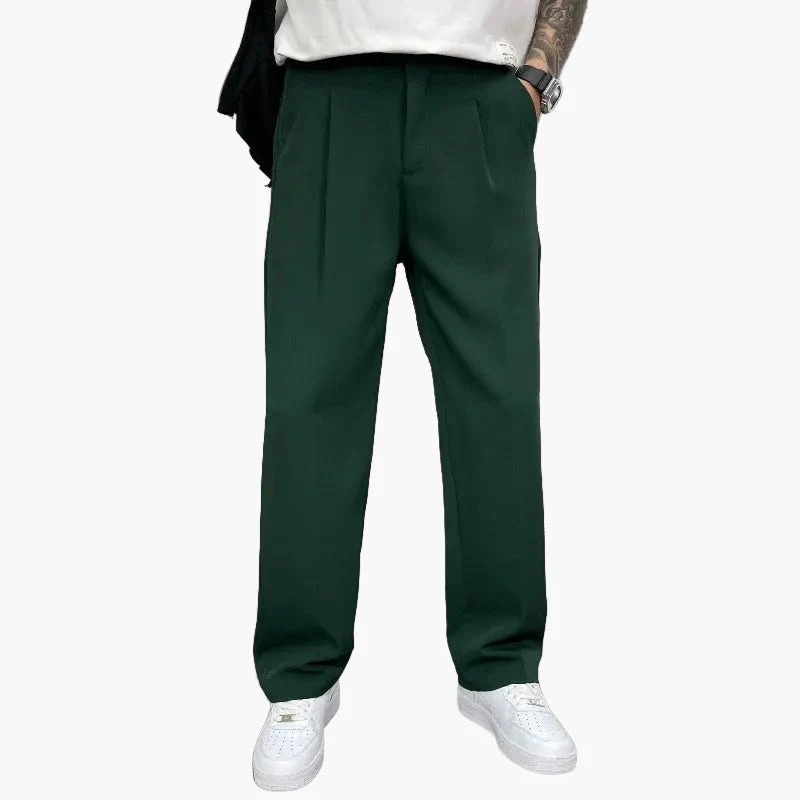 Pantalon large homme style urbain élégant – Coupe ample tendance pour look moderne - Image 8