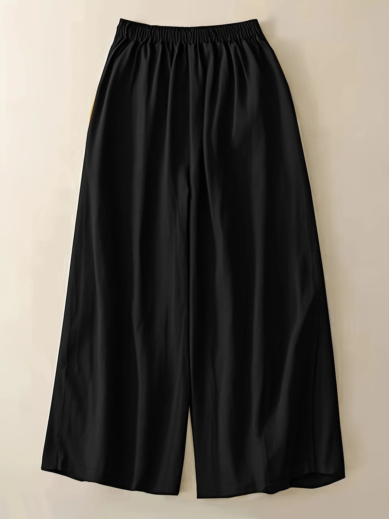 Pantalon large taille haute femme style élégant pour printemps et été - Image 9