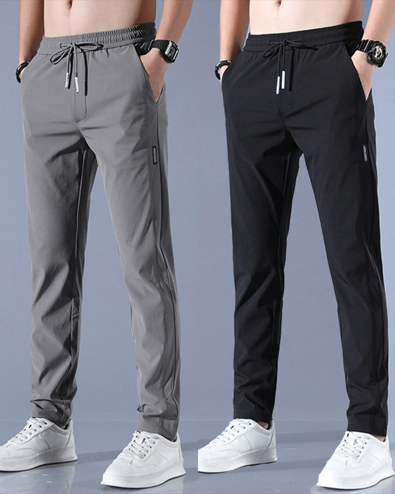 Pantalon de loisirs pour homme style urbain confortable et polyvalent - Image 11