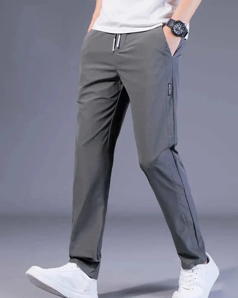 Pantalon de loisirs pour homme style urbain confortable et polyvalent - Image 2