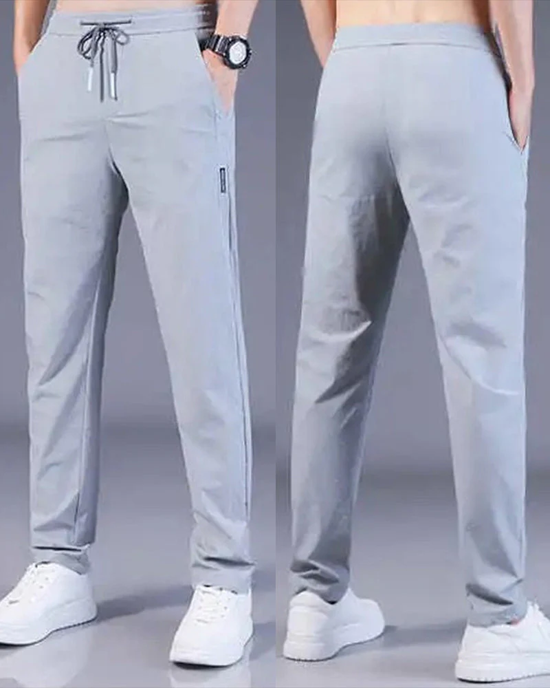 Pantalon de loisirs pour homme style urbain confortable et polyvalent - Image 9