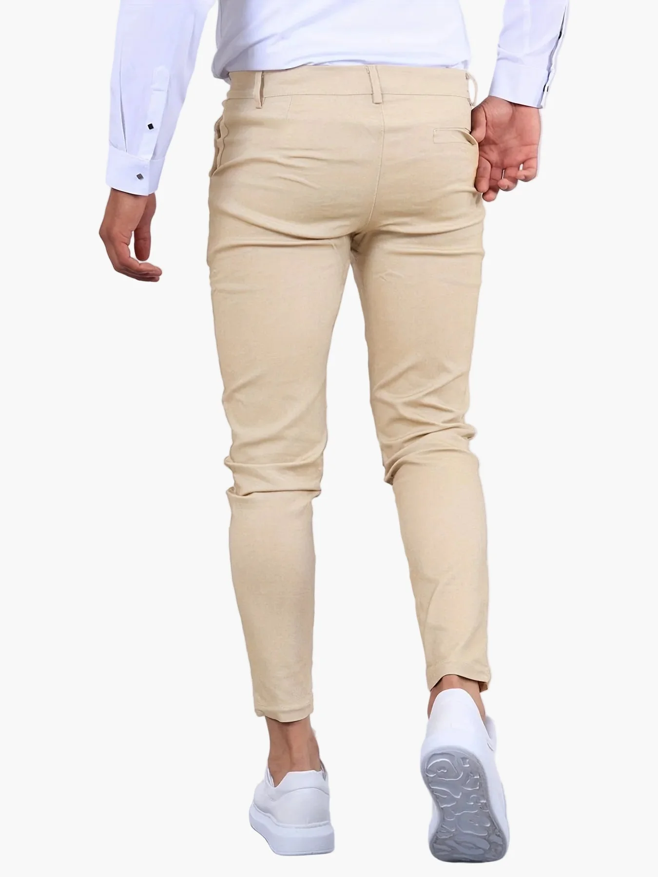 Pantalon slim homme élégant pour affaires et bureau - Style moderne et ajusté - Image 10
