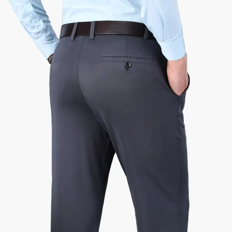 Pantalon stretch homme élégant style business et décontracté - Image 4