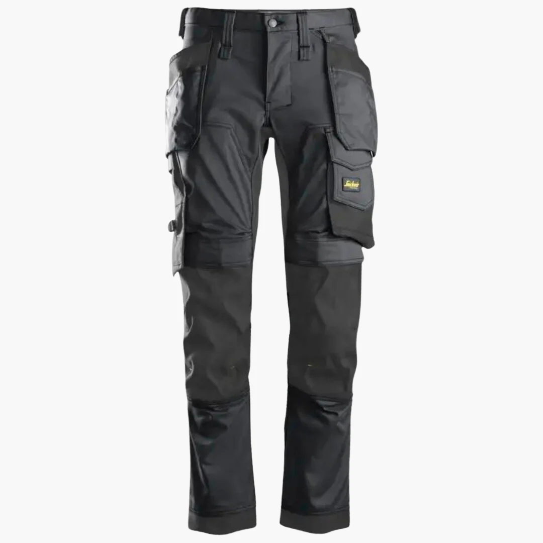 Pantalon de travail stretch à poches holster pour homme – Style professionnel et pratique - Image 3