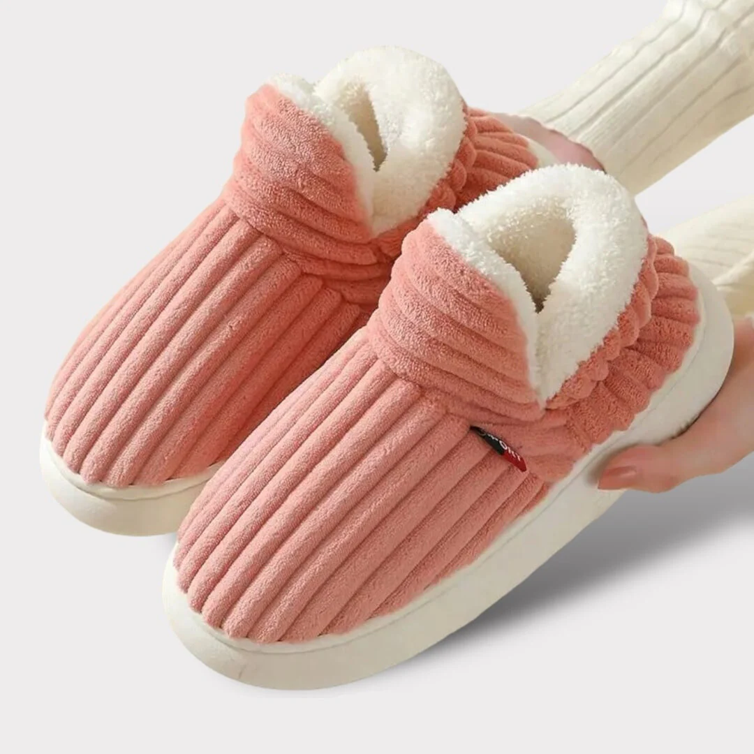 Pantoufles d'Hiver Femme Style Cocooning pour Intérieur – Ultra Confort et Chaleur - Image 10