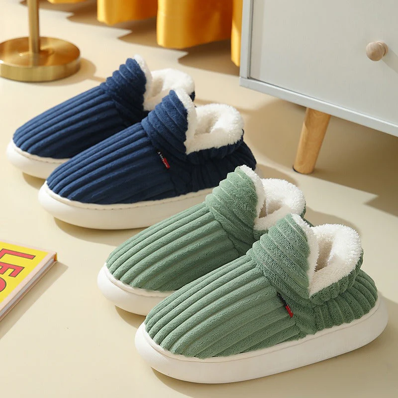 Pantoufles d'Hiver Femme Style Cocooning pour Intérieur – Ultra Confort et Chaleur - Image 11