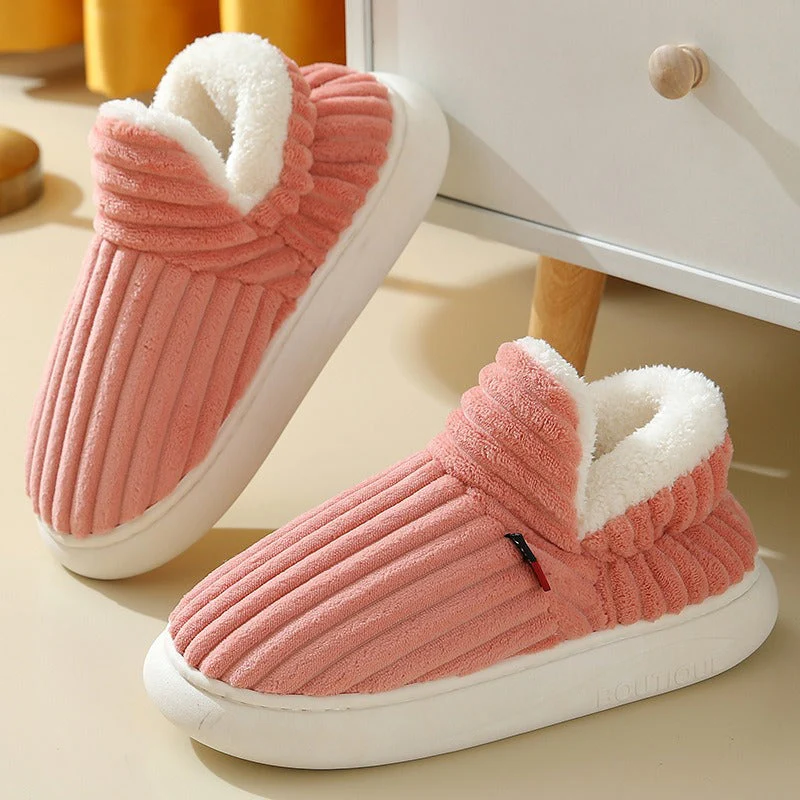 Pantoufles d'Hiver Femme Style Cocooning pour Intérieur – Ultra Confort et Chaleur - Image 12