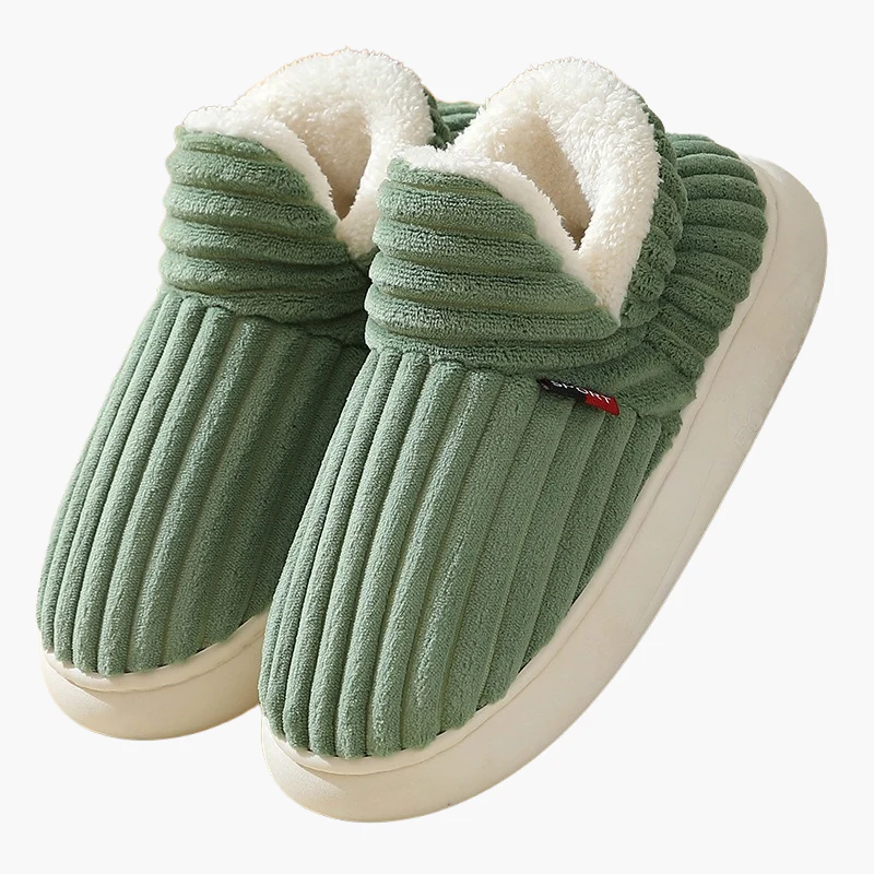 Pantoufles d'Hiver Femme Style Cocooning pour Intérieur – Ultra Confort et Chaleur - Image 3