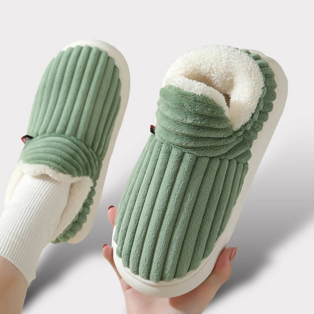 Pantoufles d'Hiver Femme Style Cocooning pour Intérieur – Ultra Confort et Chaleur - Image 7