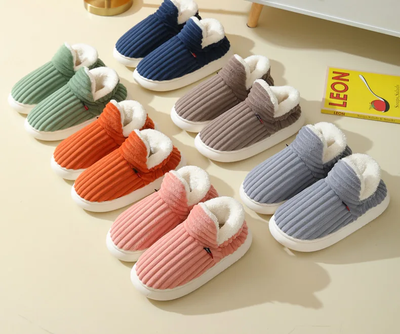 Pantoufles d'Hiver Femme Style Cocooning pour Intérieur – Ultra Confort et Chaleur - Image 9
