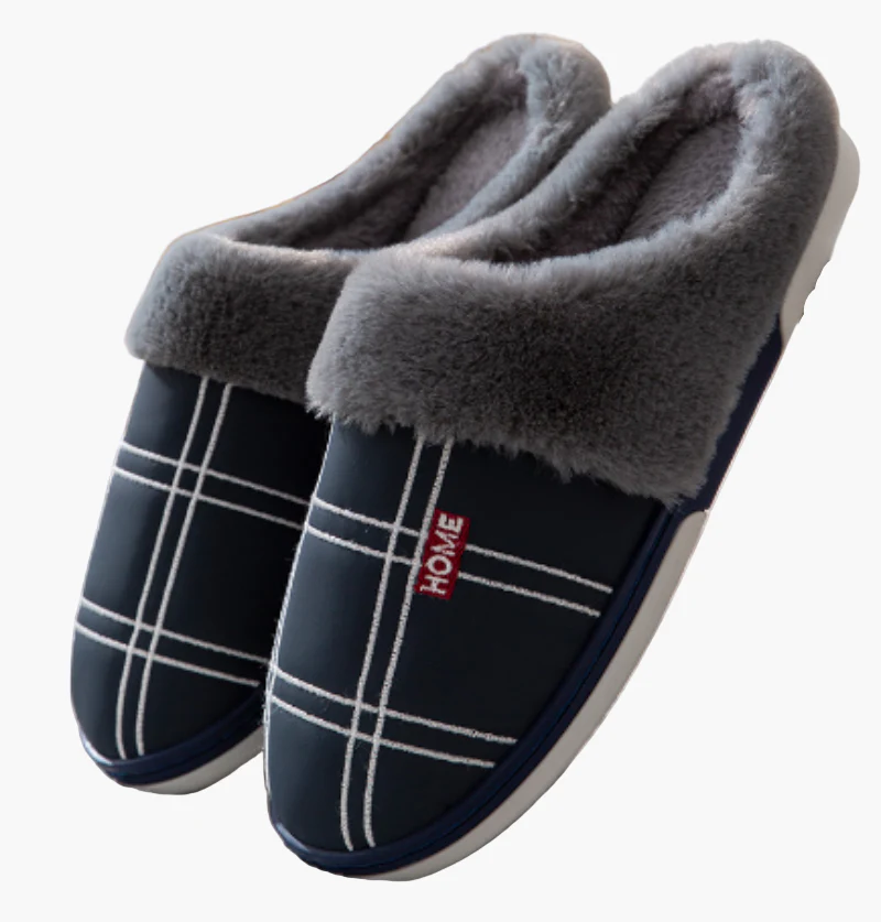 Pantoufles homme confort intérieur antidérapantes style élégant pour la maison - Image 2