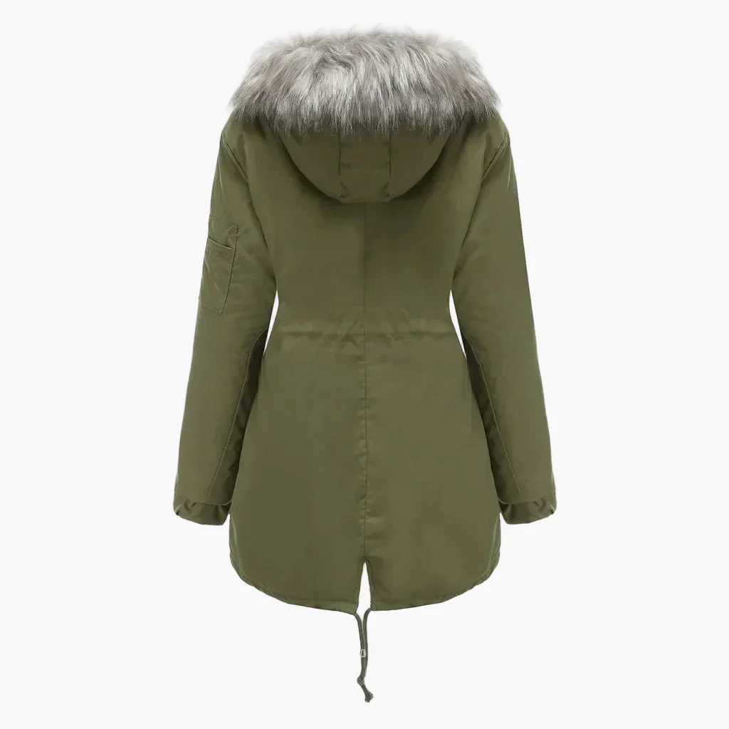 Parka d'hiver à capuche pour femme – Style élégant et chaud pour l'hiver - Image 2