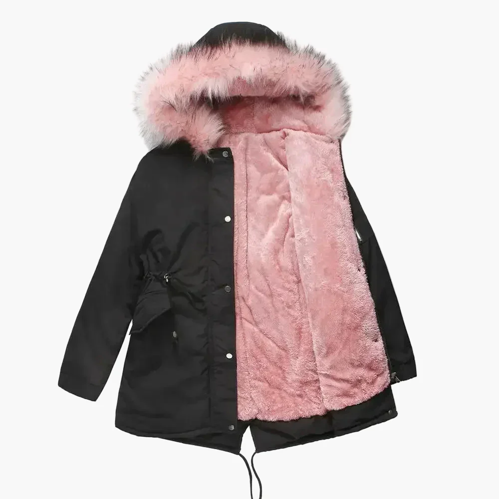 Parka d'hiver à capuche pour femme – Style élégant et chaud pour l'hiver - Image 5