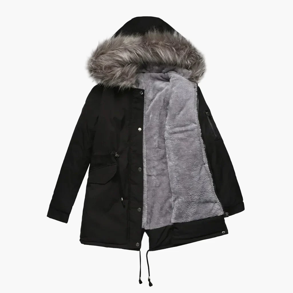 Parka d'hiver à capuche pour femme – Style élégant et chaud pour l'hiver - Image 7