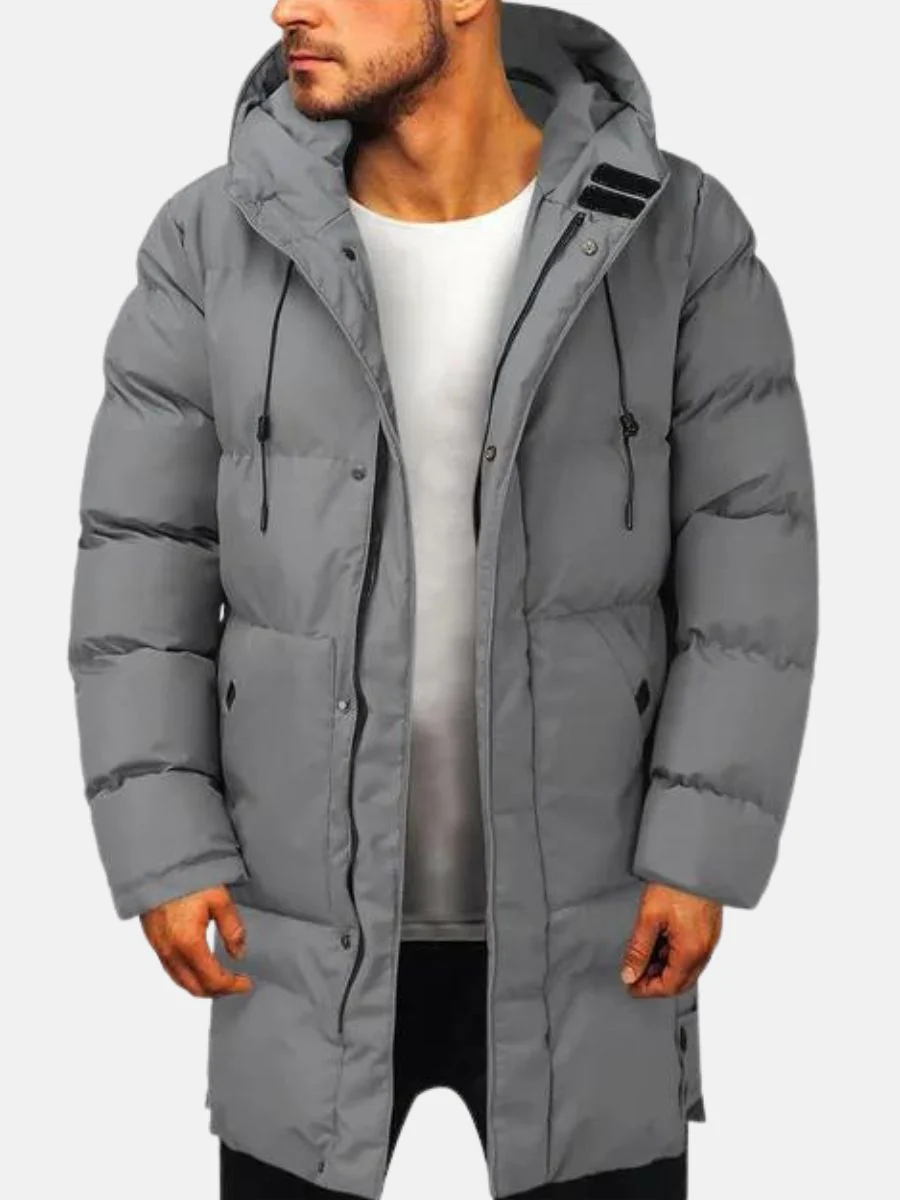 Parka d’hiver homme style urbain confortable – Idéal pour l’extérieur et les activités quotidiennes - Image 3