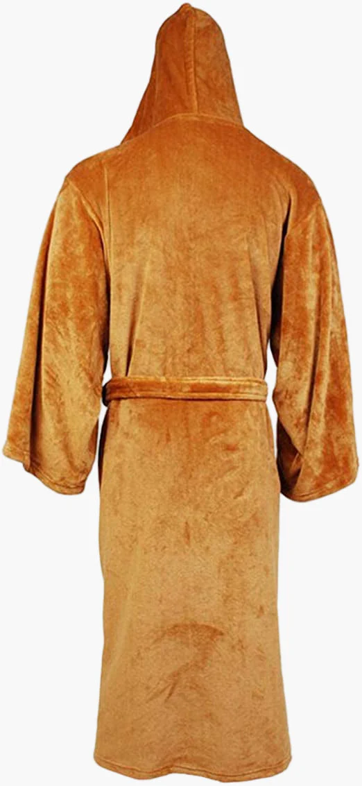 Peignoir à Capuche Style Jedi pour Hommes – Déguisement Cosplay et Loungewear Geek - Image 4