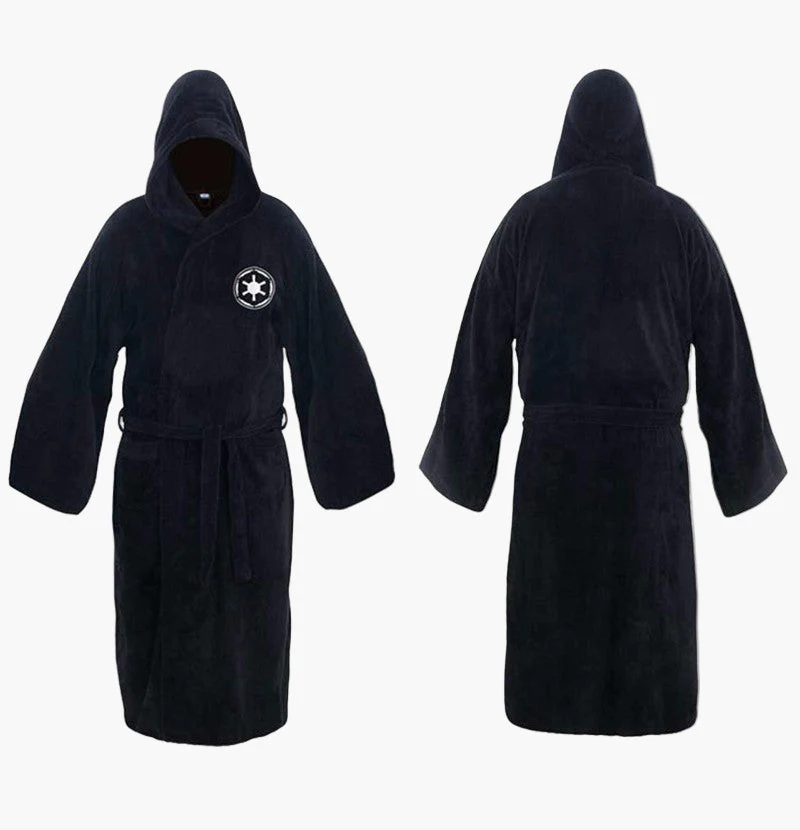 Peignoir à Capuche Style Jedi pour Hommes – Déguisement Cosplay et Loungewear Geek - Image 7
