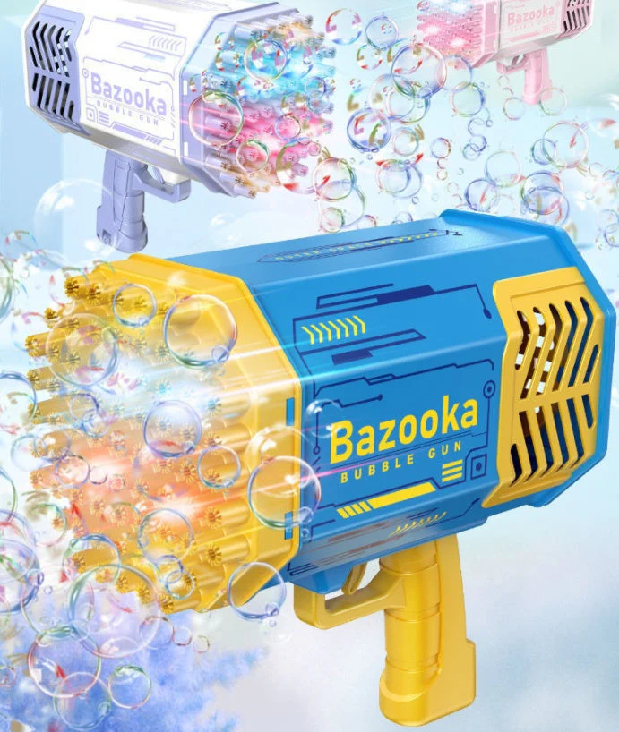 Pistolet à Bulles Bazooka – 69 Trous, Jouet pour Enfants - Image 10