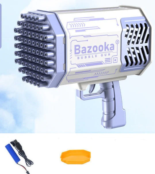 Pistolet à Bulles Bazooka – 69 Trous, Jouet pour Enfants - Image 13