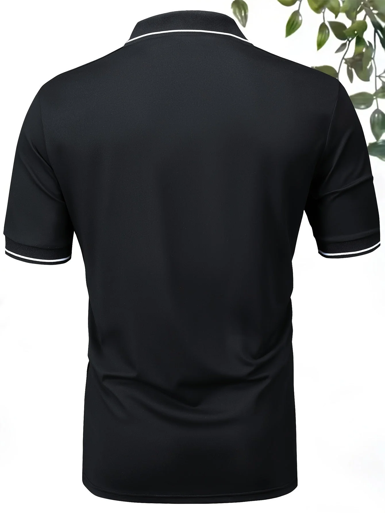 Polo décontracté pour homme à col contrastant – Style moderne et polyvalent - Image 8