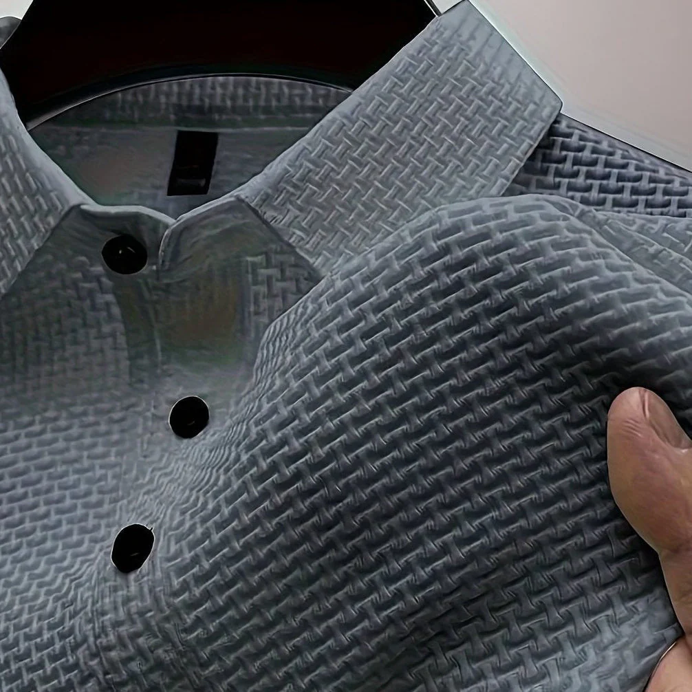 Polo décontracté homme style moderne pour été - manches courtes, usage quotidien ou loisirs - Image 12