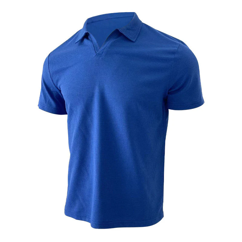 Polo homme manches courtes style slim chic décontracté été - Image 6