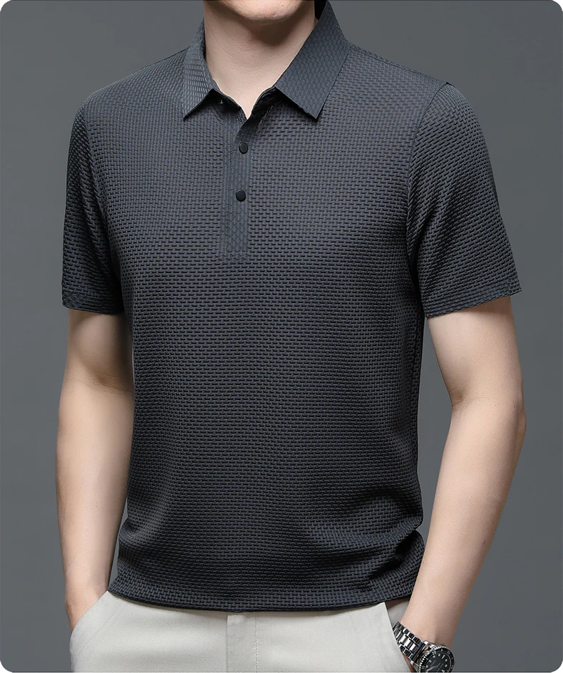 Polo Homme Style Moderne Respirant pour Été – Look Élégant et Décontracté - Image 12