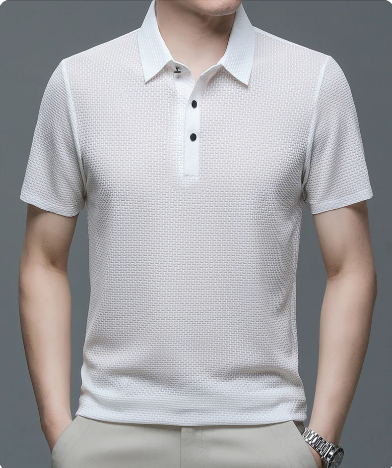Polo Homme Style Moderne Respirant pour Été – Look Élégant et Décontracté - Image 14