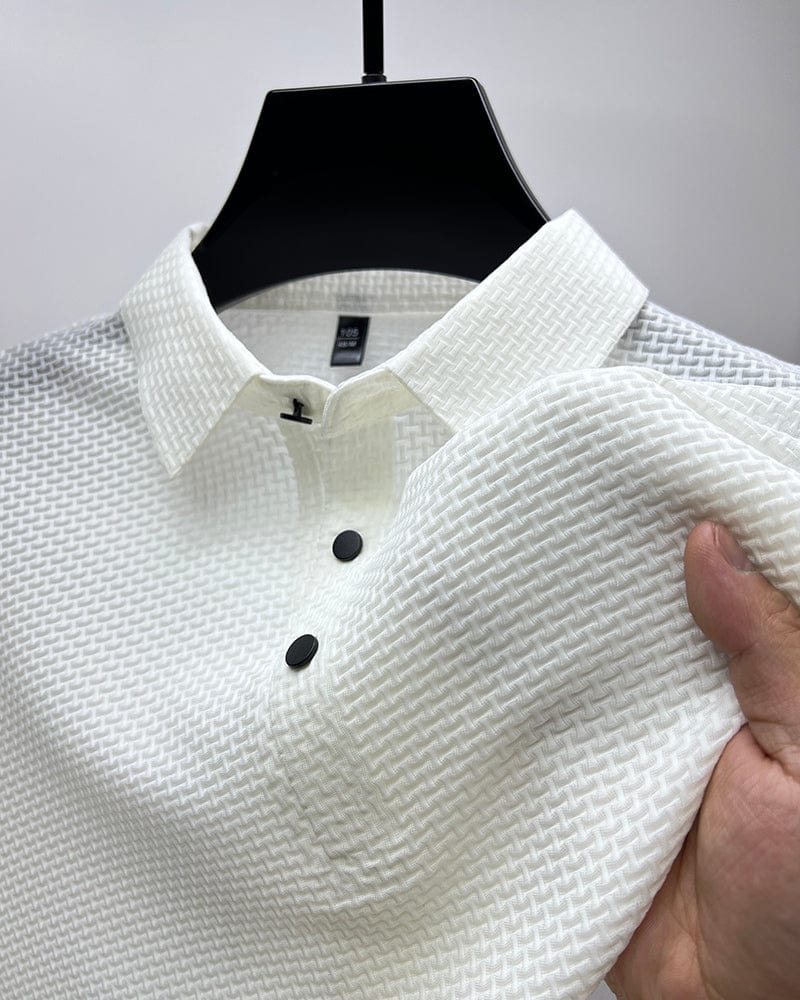 Polo Homme Style Moderne Respirant pour Été – Look Élégant et Décontracté - Image 4