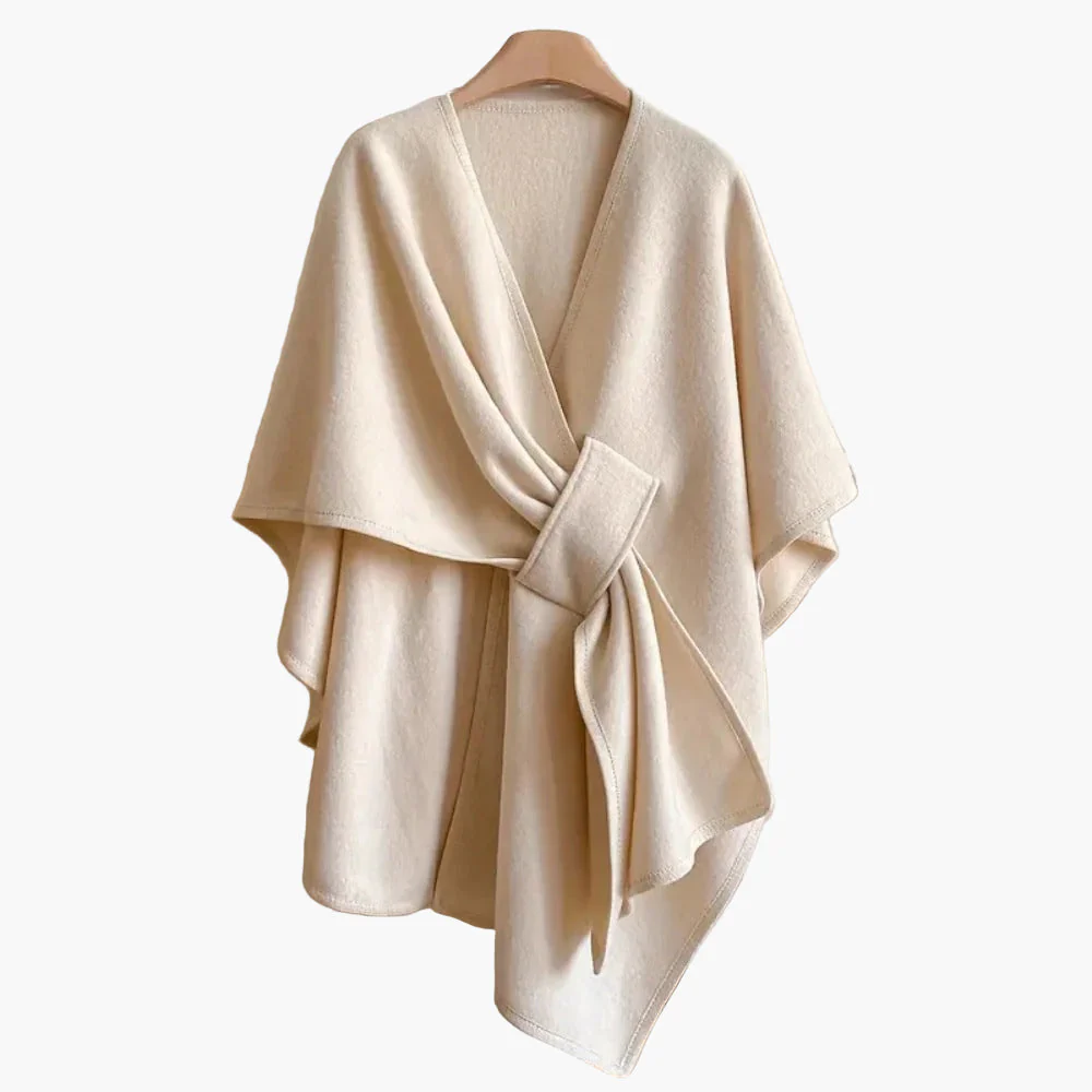 Poncho-Écharpe Femme Élégant Style Décontracté Polyvalent - Image 3