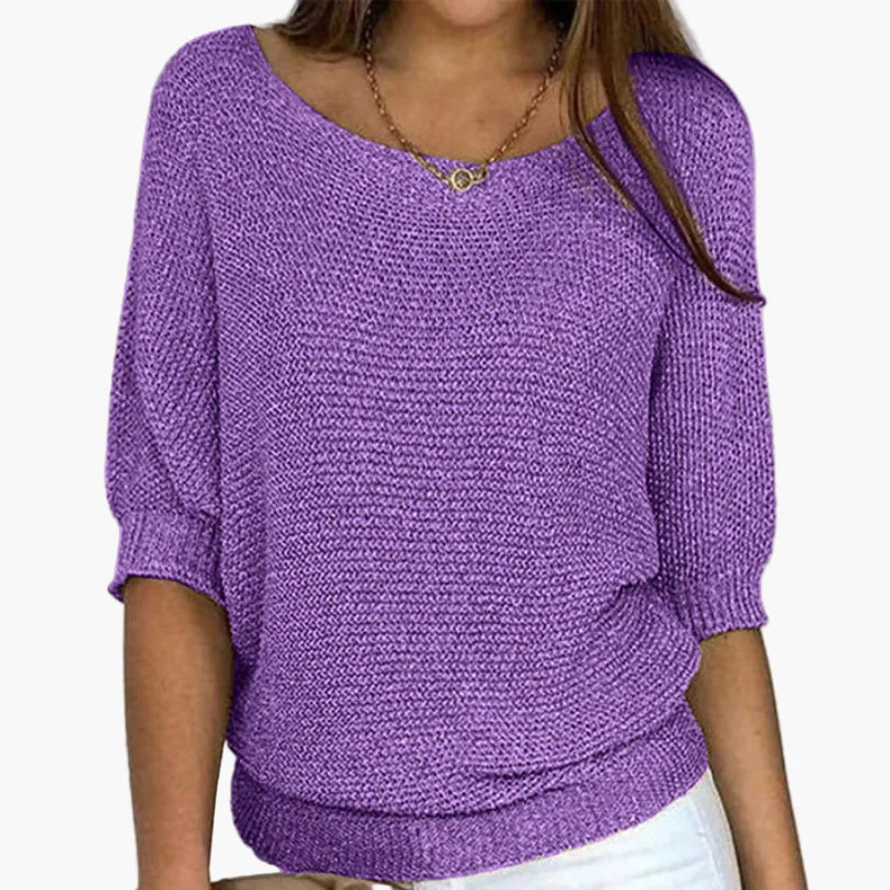 Pull ample femme style décontracté pour loisirs et quotidien - Image 2