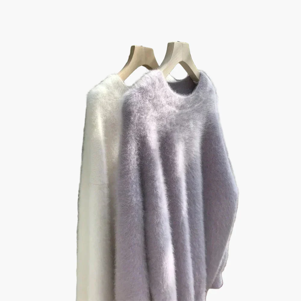 Pull ample style décontracté pour femme, col rond, look cocooning chic - Image 14
