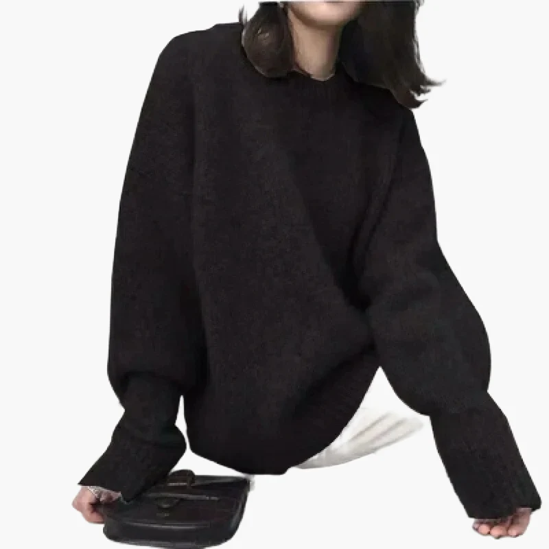Pull ample style rétro pour femme – Mode décontractée automne hiver - Image 5