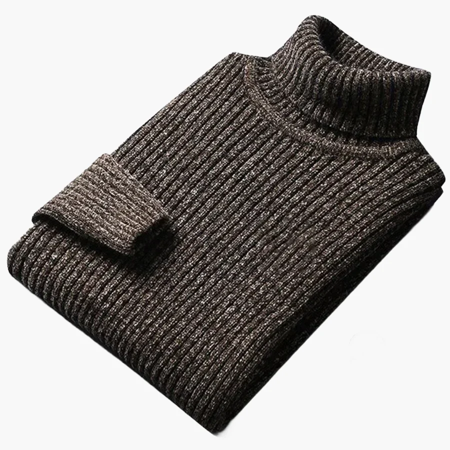Pull à Col Montant Style Décontracté pour Homme – Élégance Moderne et Confort au Quotidien - Image 6