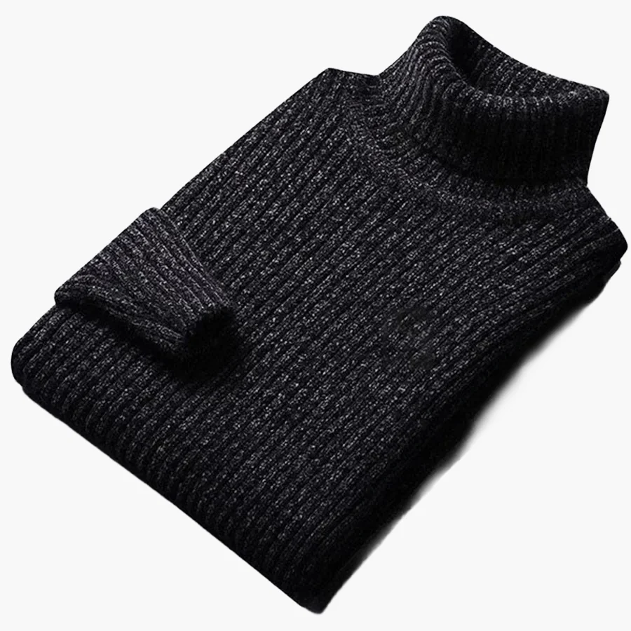 Pull à Col Montant Style Décontracté pour Homme – Élégance Moderne et Confort au Quotidien - Image 8
