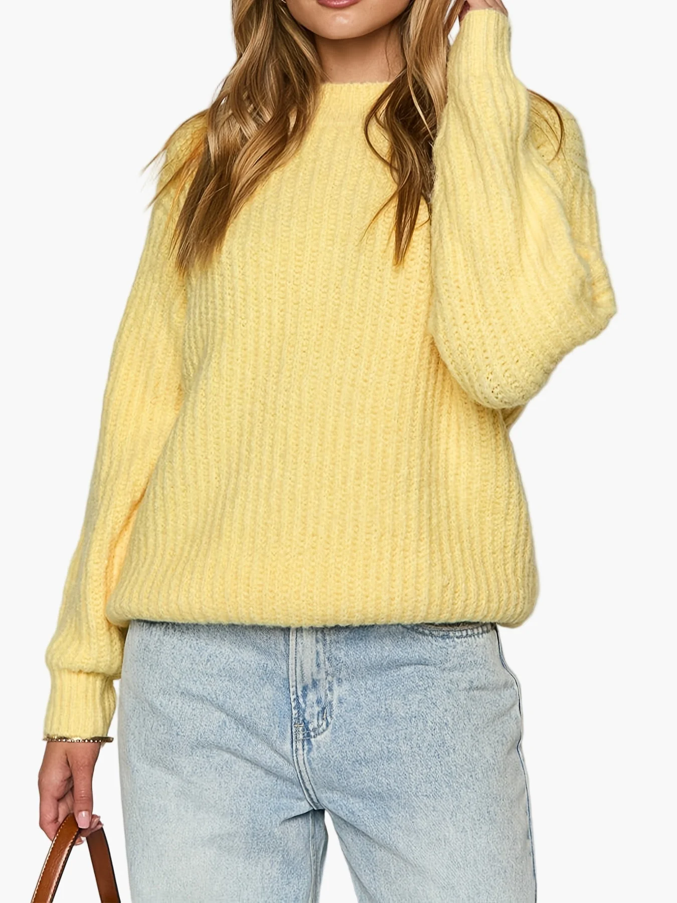 Pull décontracté femme style oversize pour automne et hiver - Image 7