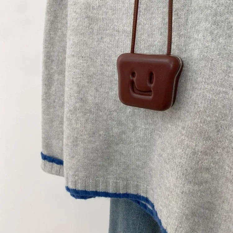 Pull décontracté pour femme style urbain automne, col rond, manches longues - Image 6