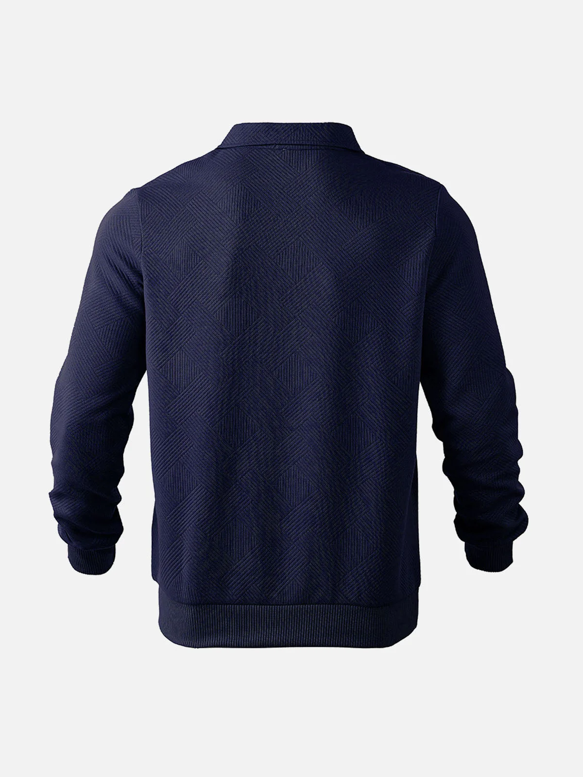 Pull demi-zip homme style décontracté chic pour bureau et loisirs - Image 10