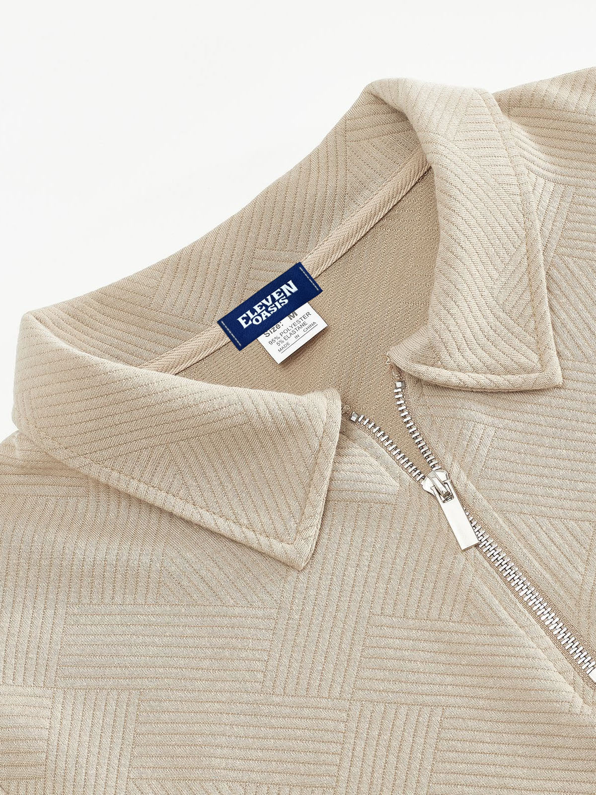 Pull demi-zip homme style décontracté chic pour bureau et loisirs - Image 11