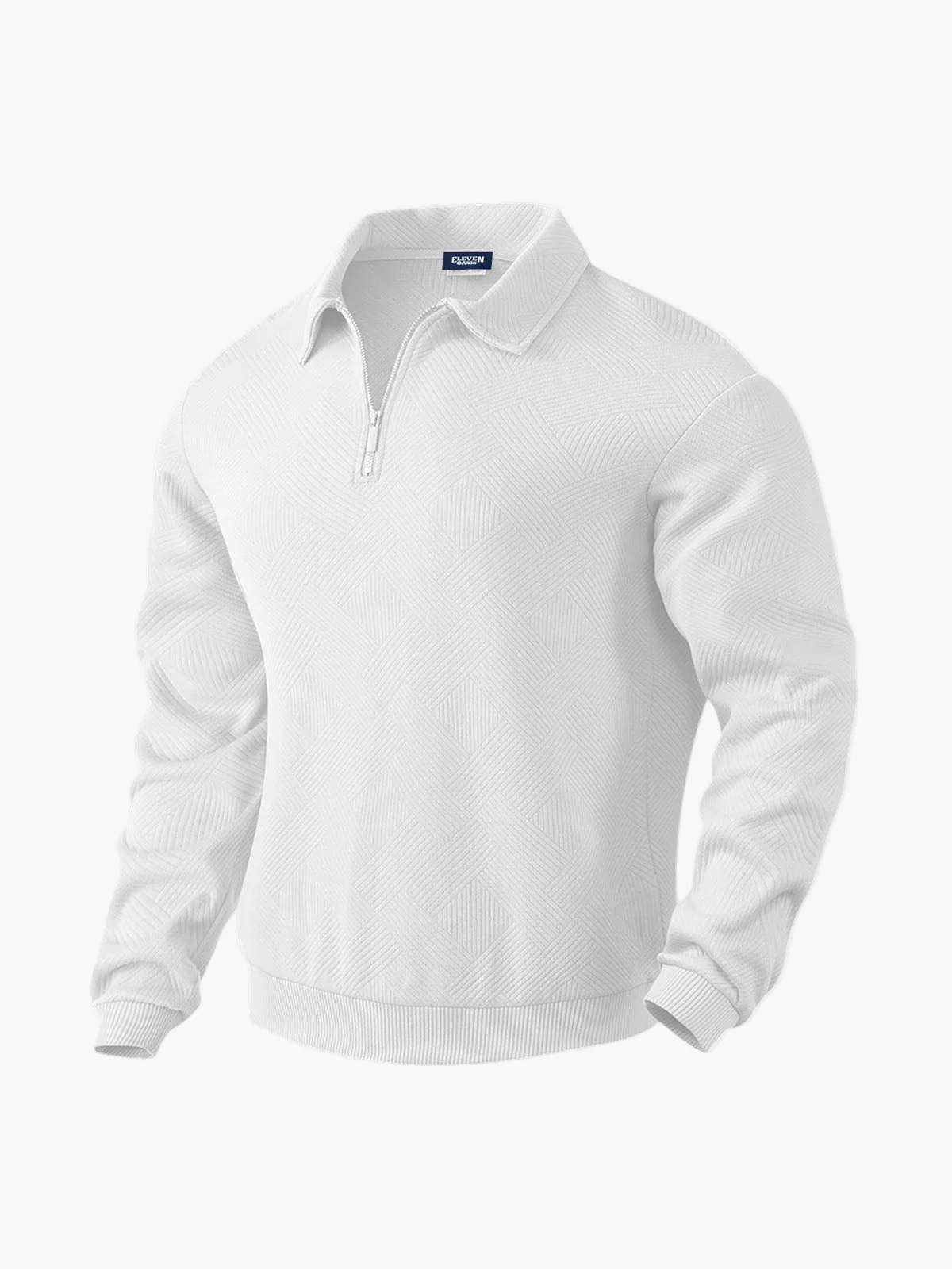 Pull demi-zip homme style décontracté chic pour bureau et loisirs - Image 7