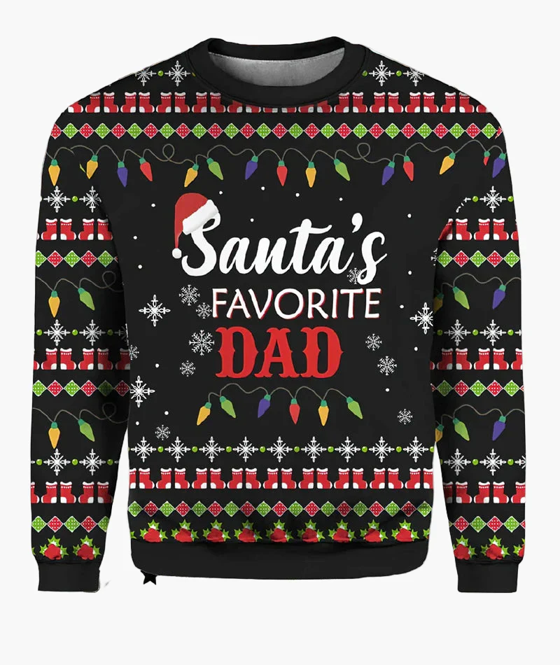 Pull de Noël homme style motard biker – Sweat-shirt festif humour Santa moto - Image 10
