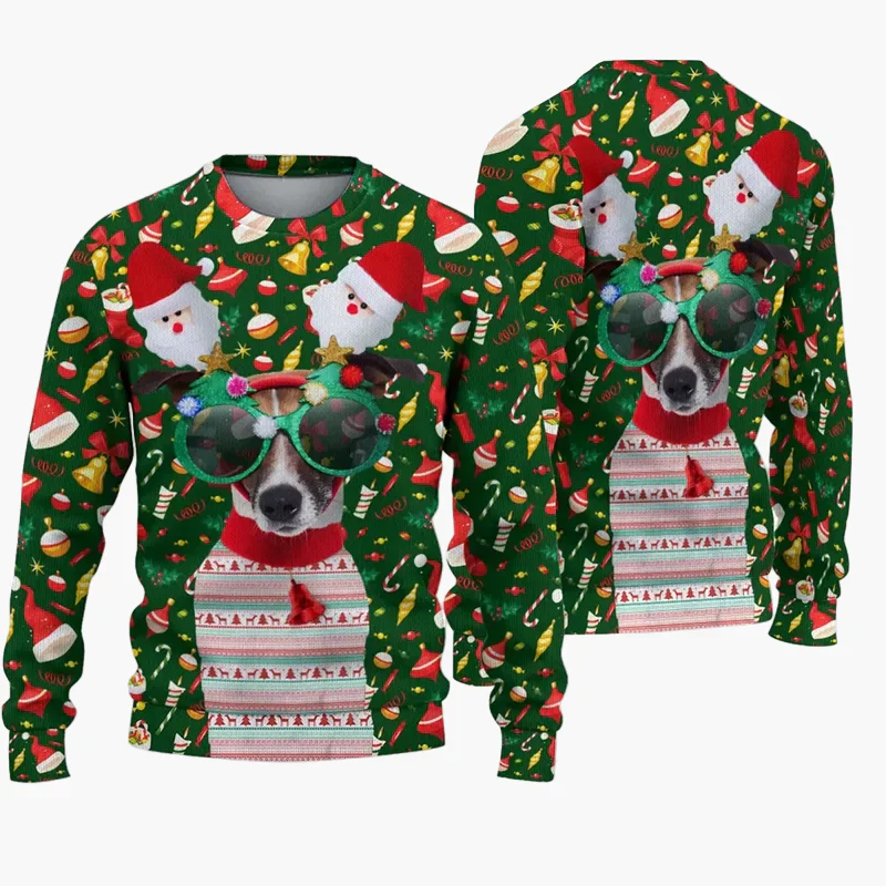 Pull de Noël Homme Style Ugly Sweater – Humour Série Télé, Fête de Noël - Image 10