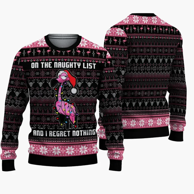 Pull de Noël Homme Style Ugly Sweater – Humour Série Télé, Fête de Noël - Image 5
