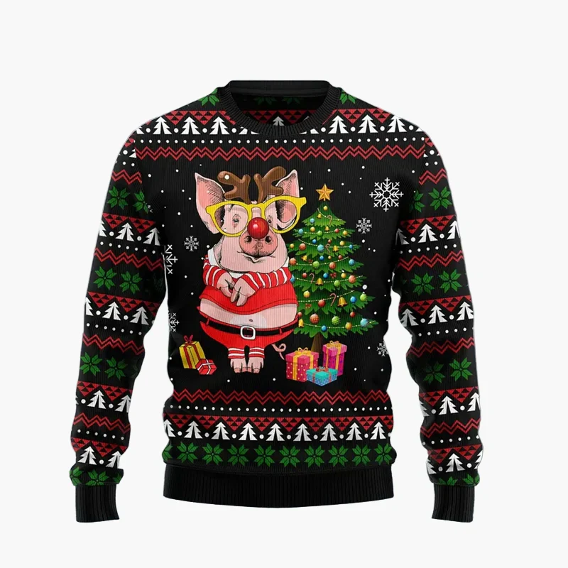 Pull de Noël Homme Style Ugly Sweater – Humour Série Télé, Fête de Noël - Image 7