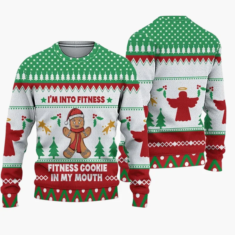 Pull de Noël Homme Style Ugly Sweater – Humour Série Télé, Fête de Noël - Image 8