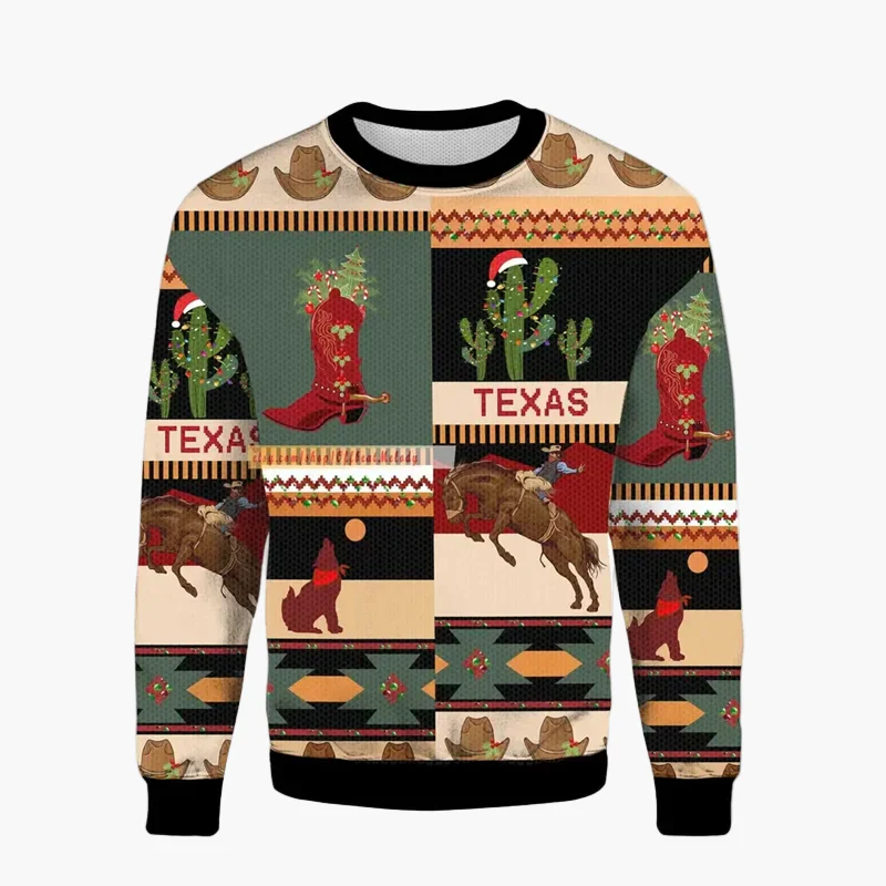 Pull de Noël Homme Style Ugly Sweater – Humour Série Télé, Fête de Noël - Image 9