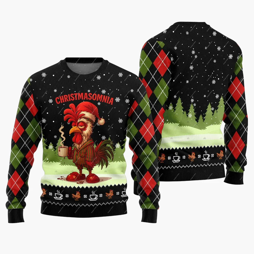 Pull de Noël humoristique "Jingle Balls" pour homme – Style amusant pour les fêtes et soirées décalées - Image 7