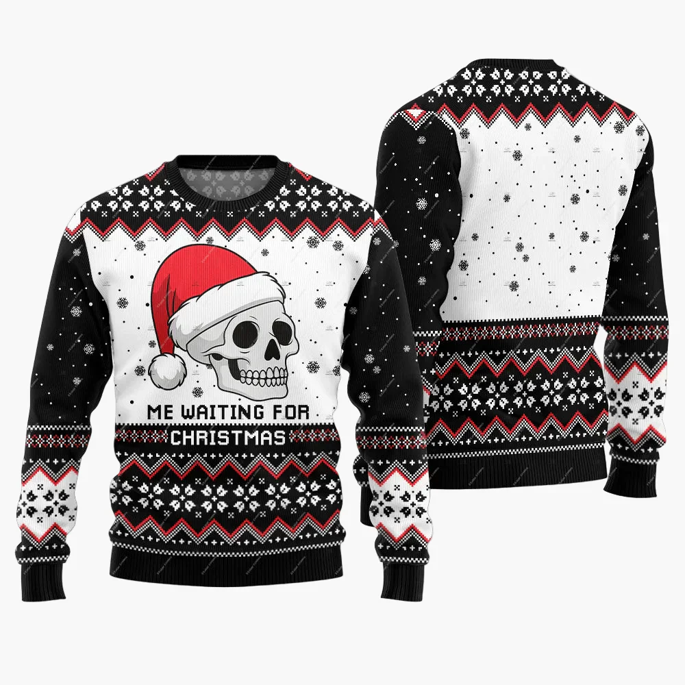 Pull de Noël humoristique "Jingle Balls" pour homme – Style amusant pour les fêtes et soirées décalées - Image 8