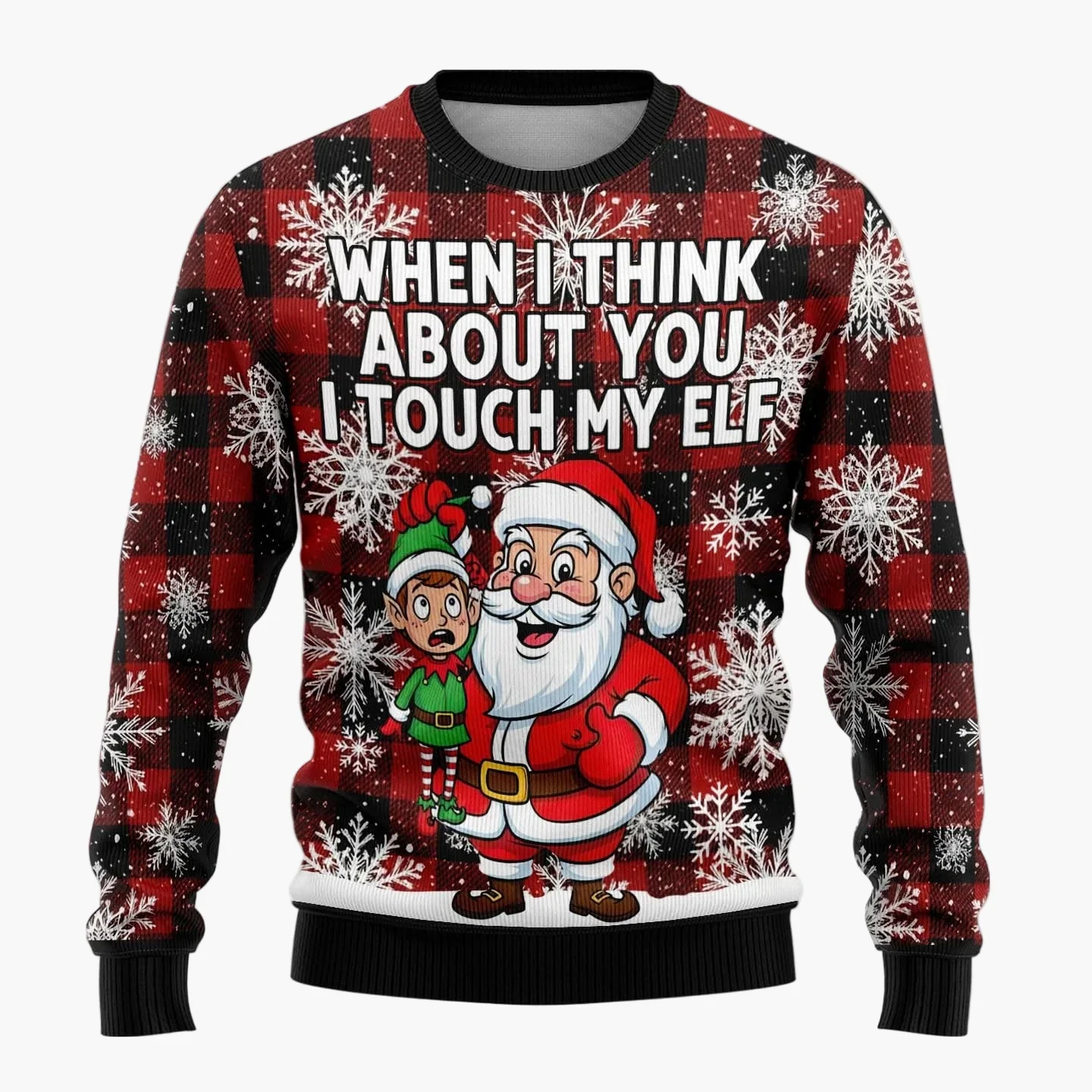 Pull de Noël Humour Homme – Pull Moche Santa Rigolo Fêtes et Soirées - Image 10